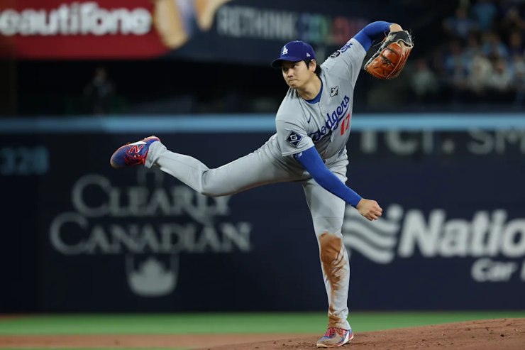 世界大賽最終戰火爆開局！大谷翔平挨轟退場 Bo Bichette三分砲震撼多倫多主場